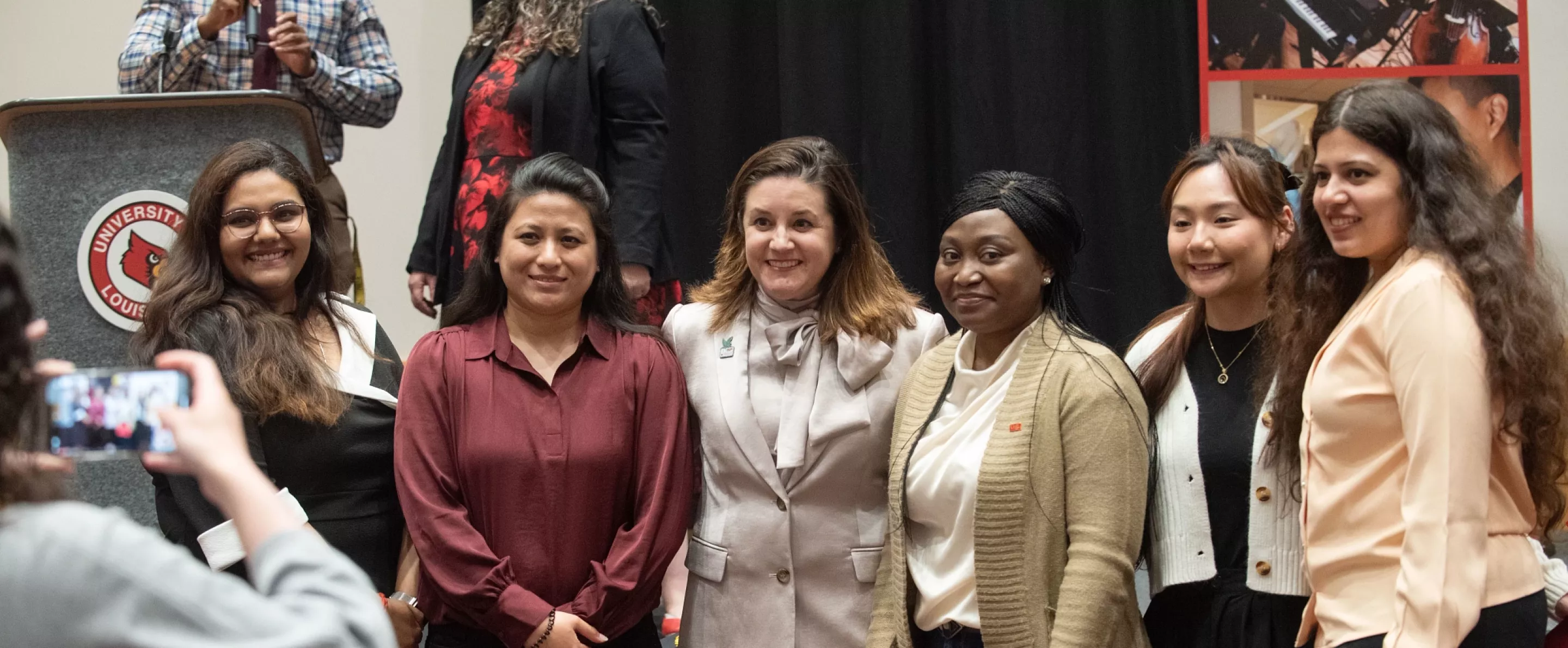 Dean’s Reception – Public Health Students with Deans