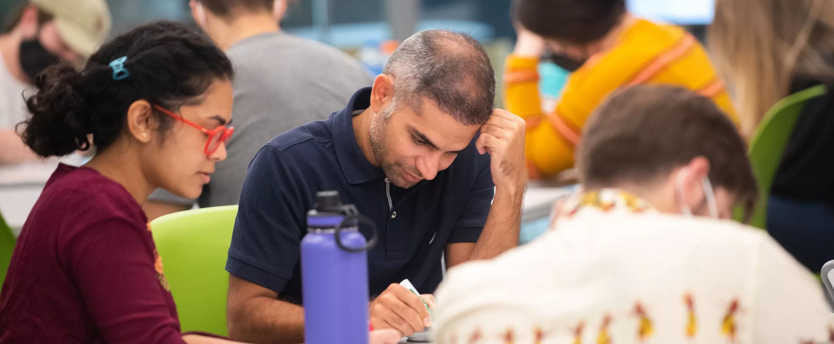 Students during GTA Academy.