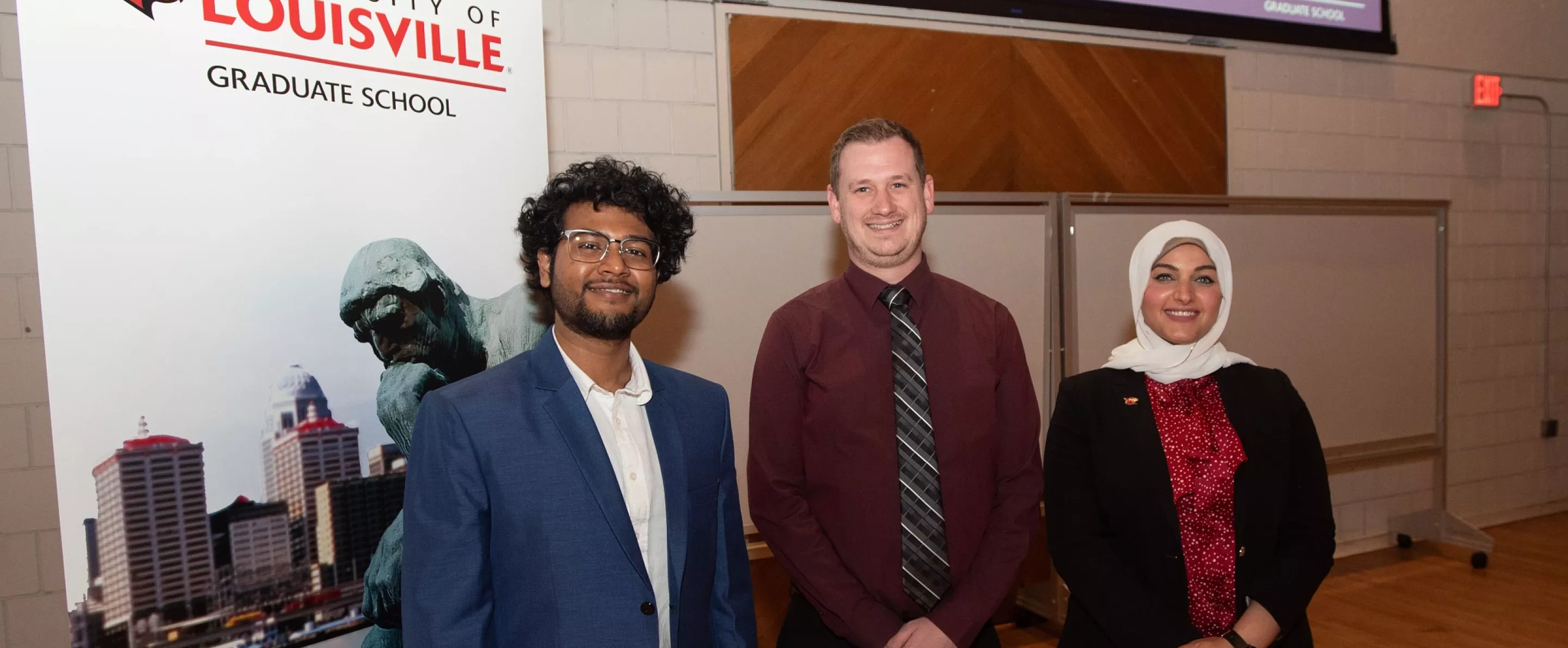 Graduate student winners of the annual 3MT competition.