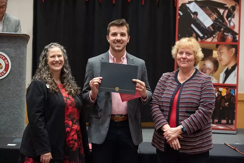 Jacob Owsley received the 2024 award for Graduate Student Excellence in Teaching.