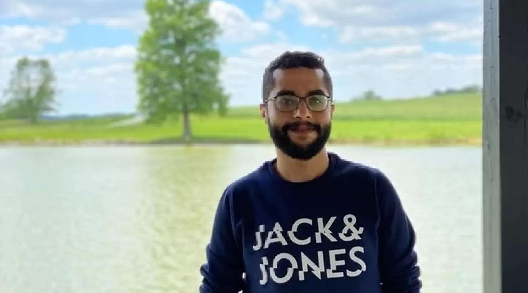 Ahmed Alksas, Fall 2025 John M. Houchens Award Winner