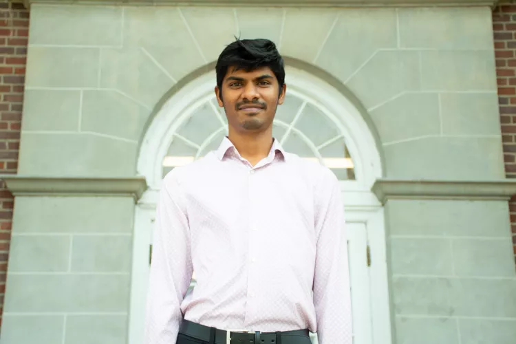 Graduate Student Benarji Valavala