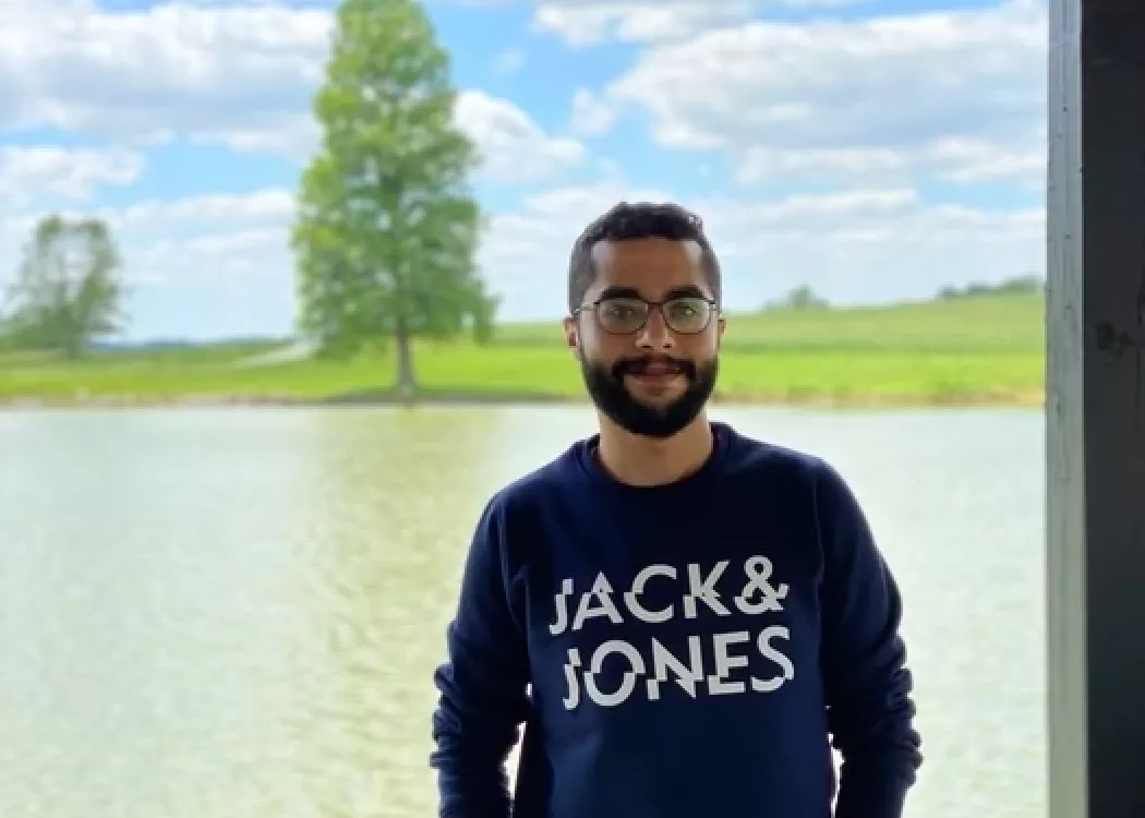 Ahmed Alksas, Fall 2025 John M. Houchens Award Winner