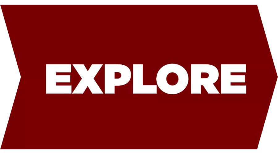 Arrow with text "Explore"
