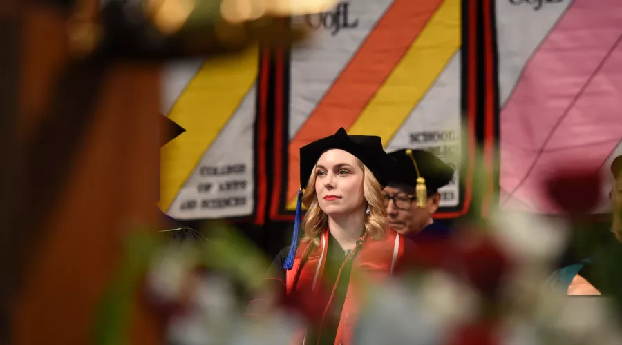 Student at Doctoral Hooding
