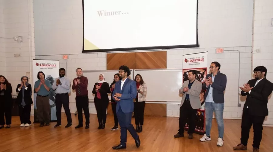 3MT First Place Winner Aditiya Sarkar
