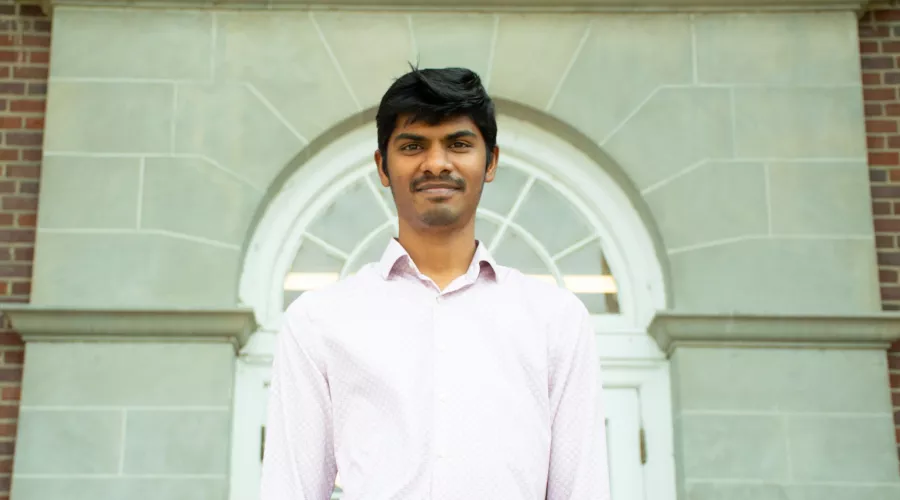 Graduate Student Benarji Valavala