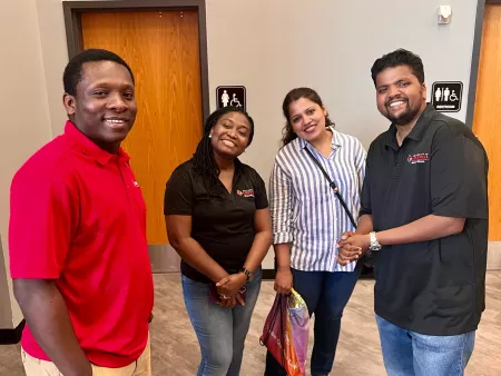 Grad Ambassadors Smiling